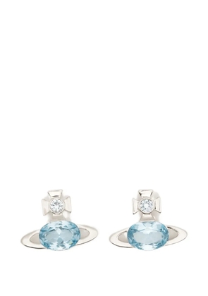 Vivienne Westwood Allie crystal-embellished earrings - Silver