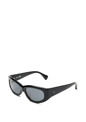 Sun Buddies Rafael geometric-frame sunglasses - Black