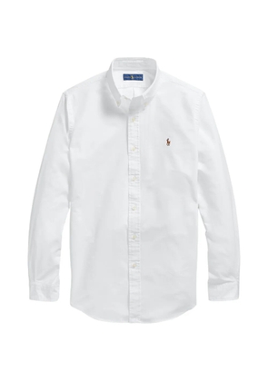 Polo Ralph Lauren embroidered-logo button-down shirt - White