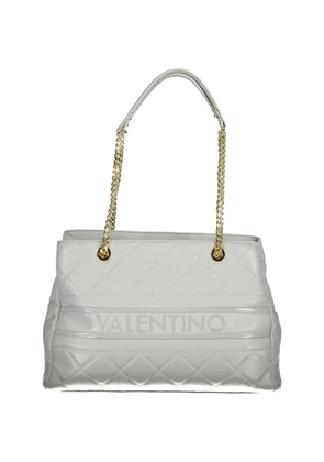 MARIO VALENTINO embossed-logo tote bag - Grey