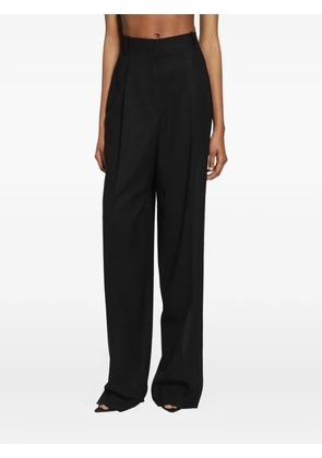 TOM FORD pleated wide-leg trousers - Black