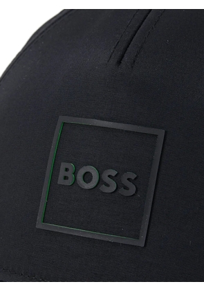 BOSS Pyer logo-detail baseball cap - Black