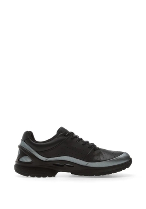 ECCO Biom Energi perforated leather sneakers - Black