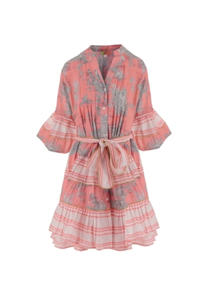 PEP'S floral-print ruffled dress - Pink