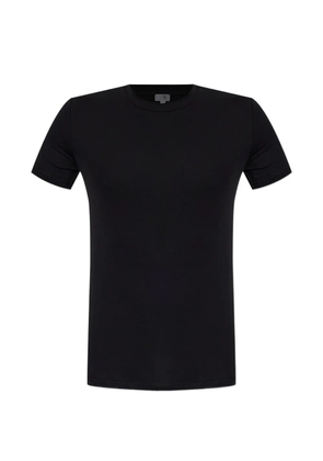 MM6 Maison Margiela logo-print T-shirt - Black