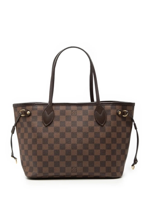 Louis Vuitton Pre-Owned 2013 Damier Ebene Neverfull PM tote bag - Brown