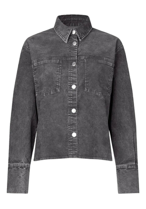 SAMSOE SAMSOE Sasofie corduroy chest-pocket shirt - Grey