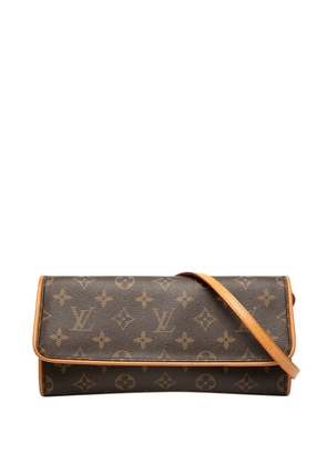 Louis Vuitton Pre-Owned 1999 Monogram Pochette Twin GM crossbody bag - Brown