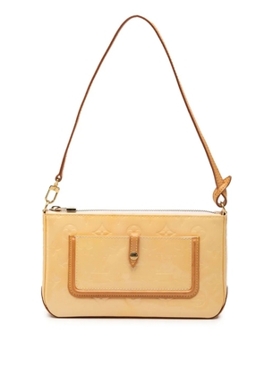 Louis Vuitton Pre-Owned 2004 Monogram Vernis Mallory Square shoulder bag - Yellow