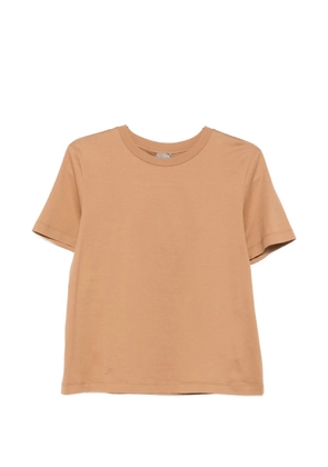 Max Mara Licenza print-detail T-shirt - Neutrals