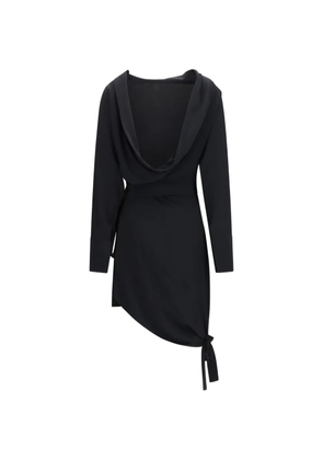 FRANCESCO MURANO Chamisier asymmetric dress - Black