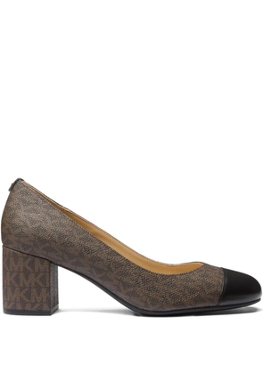 Michael Kors 57mm Perla Flex heeled pumps - Brown