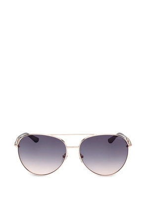 GUESS USA pilot-frame sunglasses - Gold