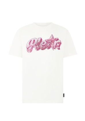 Philipp Plein round neck gummy stones T-shirt - White