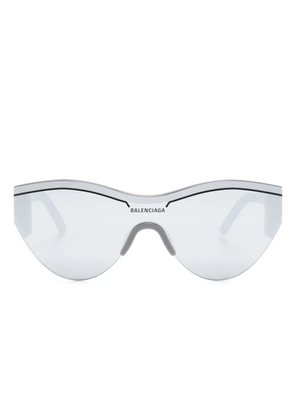 Balenciaga Eyewear oval-frame sunglasses - Grey