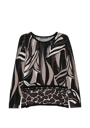 Betty Barclay crystal-embellished sweater - Black