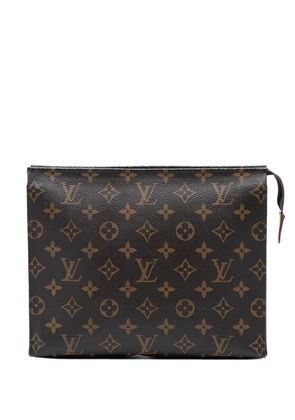 Louis Vuitton Pre-Owned 2018 Monogram Toiletry Pouch 26 clutch bag - Brown