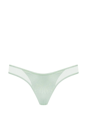 Maison Close Minuit bikini briefs - Green