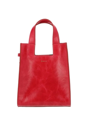 Bally logo-plaque shoulder bag - Red