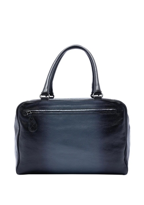 Bottega Veneta Pre-Owned 2012-2026 Medium Goatskin Madras Sfumato Brera handbag - Blue