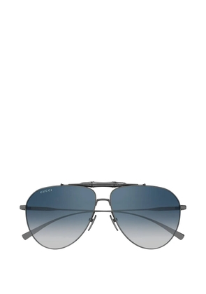 Gucci Eyewear pilot-frame sunglasses - Grey