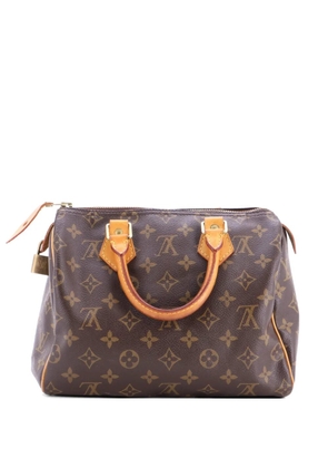 Louis Vuitton Pre-Owned Speedy Handbag Monogram Canvas 25 satchel - Brown