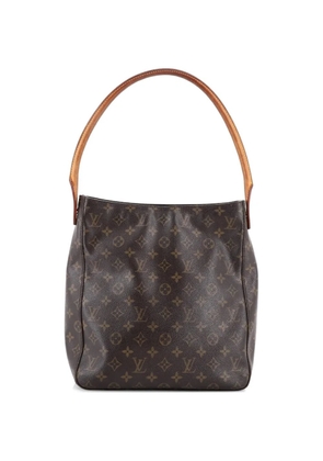 Louis Vuitton Pre-Owned Looping Handbag Monogram Canvas GM shoulder bag - Brown