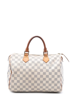 Louis Vuitton Pre-Owned 2008 Damier Azur Speedy 30 boston bag - White