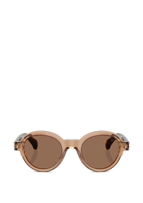 Moncler Eyewear Rondosa round-frame sunglasses - Brown