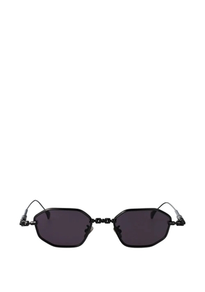 Kuboraum geometric-frame sunglasses - Black