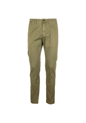 Siviglia belt-loops chinos trousers - Green