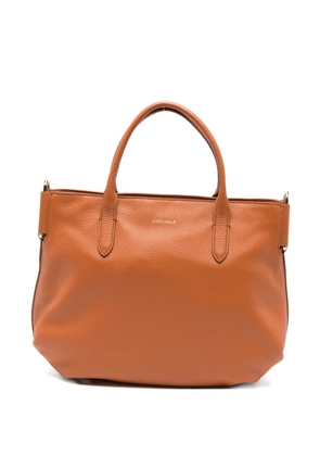 Coccinelle leather tote bag - Orange