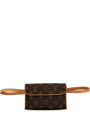 Louis Vuitton Pre-Owned 2002 Monogram Pochette Florentine belt bag - Brown
