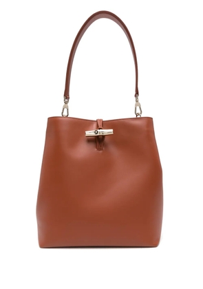Longchamp medium Le Roseau shoulder bag - Brown