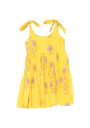 ELLEBLEU Eloise floral mini dress - Yellow