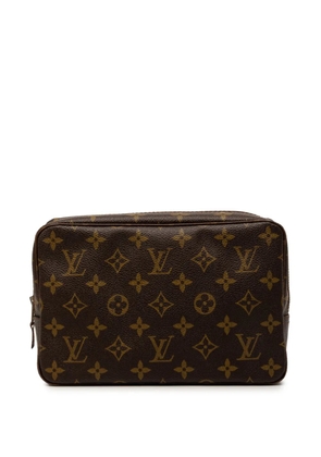 Louis Vuitton Pre-Owned 1983 Monogram Trousse Toilette 23 clutch bag - Brown