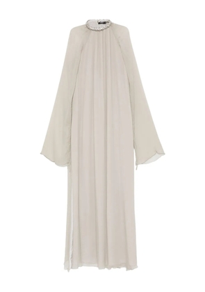 Amen pleated maxi dress - Grey
