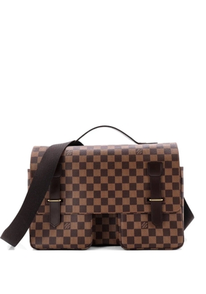 Louis Vuitton Pre-Owned Broadway Bag Damier crossbody bag - Brown
