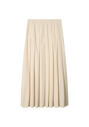 Paul Smith pleated midi skirt - Neutrals