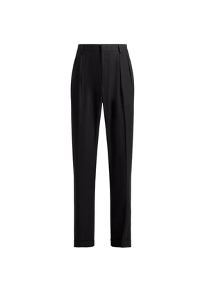 Ralph Lauren Purple Label pleated trousers - Black
