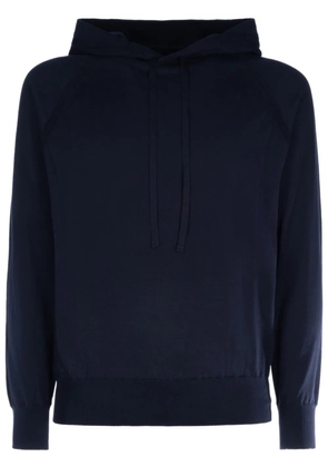 Paolo Pecora cotton hoodie - Blue