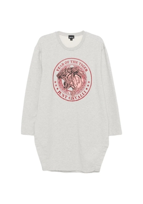 Just Cavalli graphic-print sweatshirt - Grey