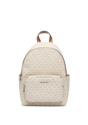 Michael Kors Tanner monogram-print backpack - Neutrals