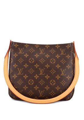 Louis Vuitton Pre-Owned Looping Handbag Monogram Canvas MM satchel - Brown