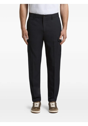 Peserico pressed-crease cargo pants - Blue