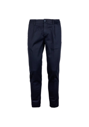 Re-Hash pleated turn-up trousers - Blue