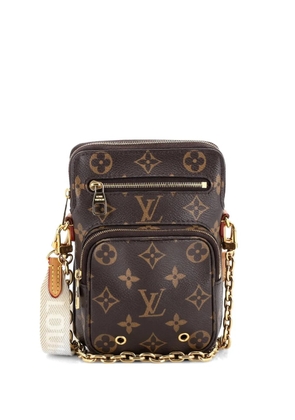 Louis Vuitton Pre-Owned Utility Phone Sleeve Bag Monogram Canvas crossbody bag - Brown