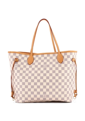 Louis Vuitton Pre-Owned Neverfull Damier MM tote bag - White