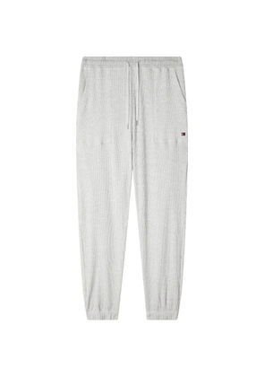 Paul Smith waffle-knit drawstring track pants - Grey
