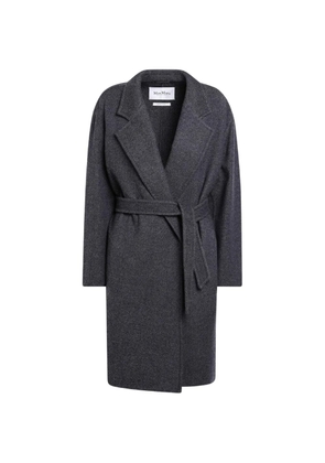 Max Mara Carniawo belted double-breasted coat - Grey